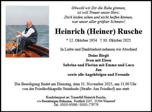 Heinrich (Heiner) Rusche