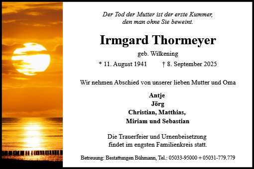 Irmgard Thormeyer