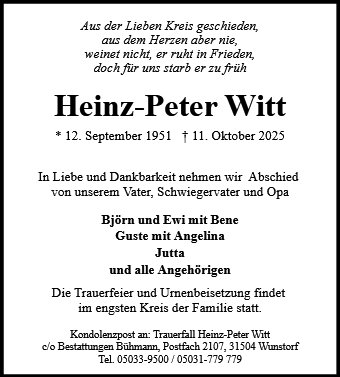 Heinz-Peter Witt