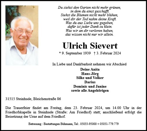 Ulrich Sievert