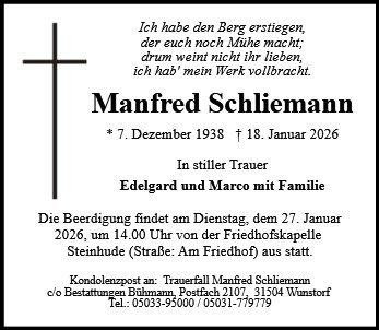 Manfred Schliemann