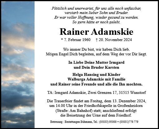 Rainer Adamskie