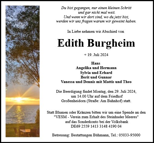 Edith Burgheim