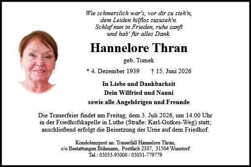 Hannelore Thran