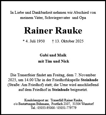 Rainer Rauke