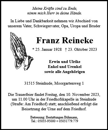 Franz Reineke