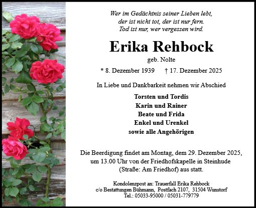 Erika Rehbock