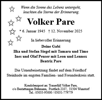 Volker Pare