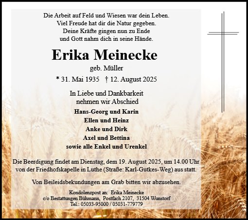 Erika Meinecke 