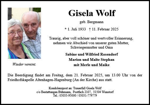 Gisela Wolf