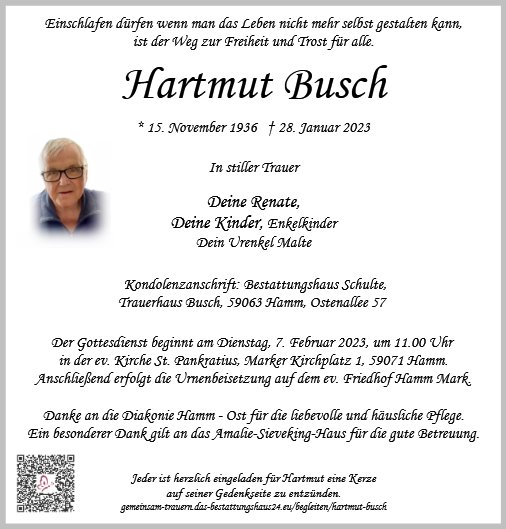 Hartmut Busch
