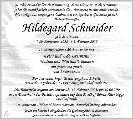 Hildegard Schneider