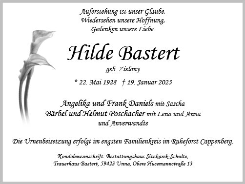 Hilde Bastert