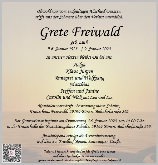 Grete Freiwald