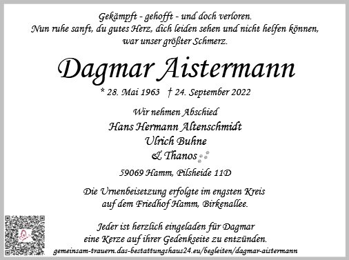 Dagmar Aistermann