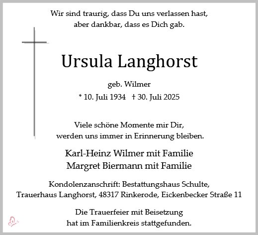 Ursula Langhorst