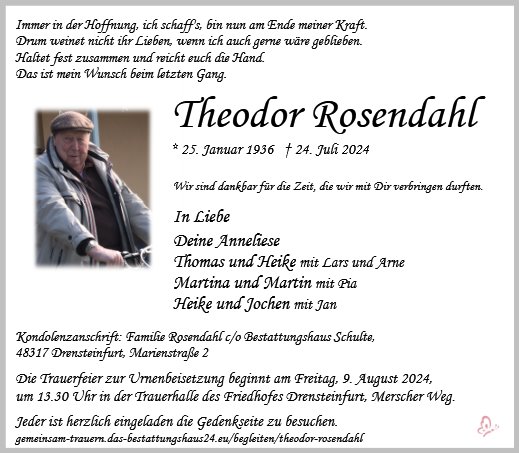 Theodor Rosendahl