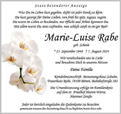 Marie-Luise Rabe