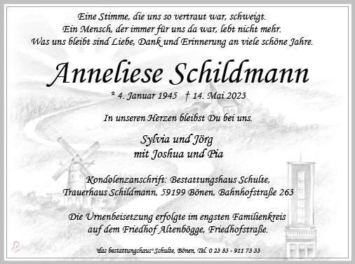 Anneliese Schildmann
