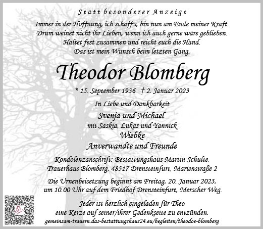 Theodor Blomberg