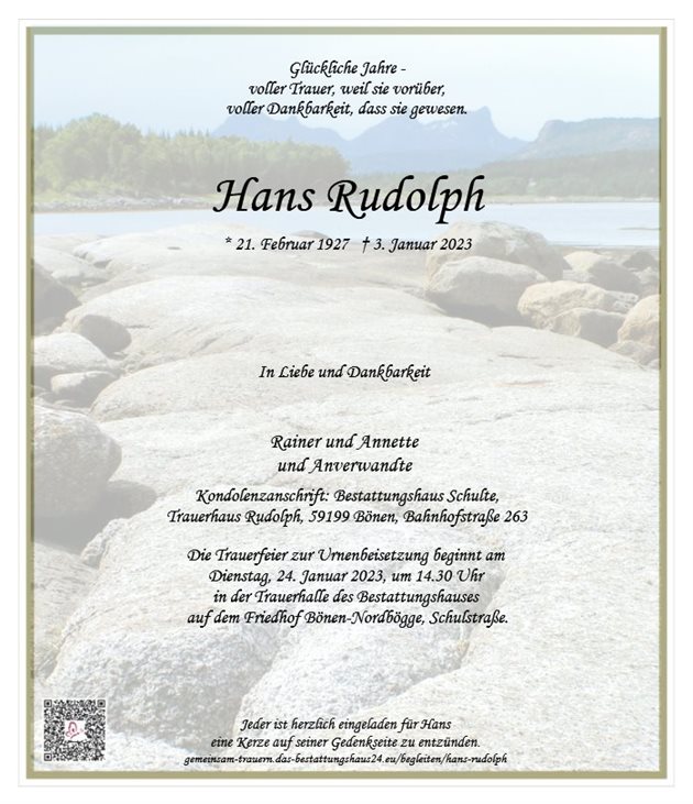 Hans Rudolph