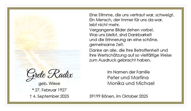 Grete Radix