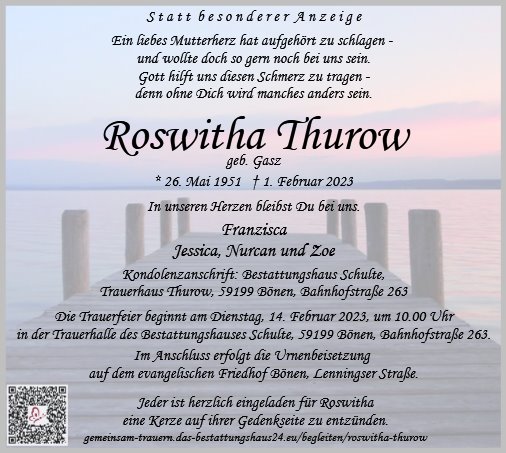 Roswitha Thurow