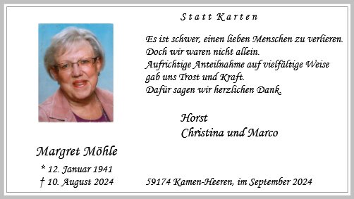 Margret Möhle