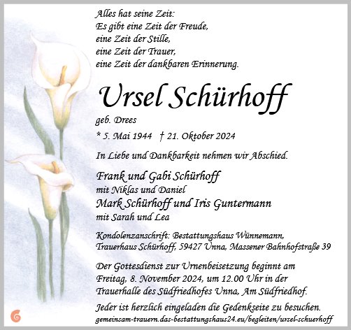 Ursel Schürhoff