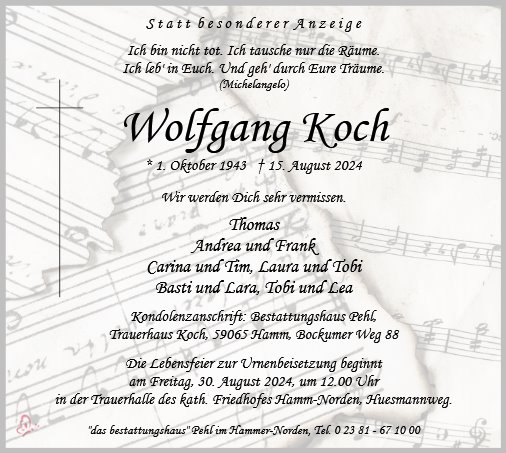 Wolfgang Koch