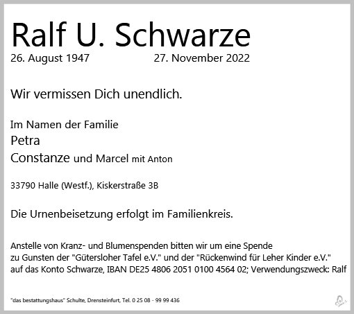 Ralf Schwarze
