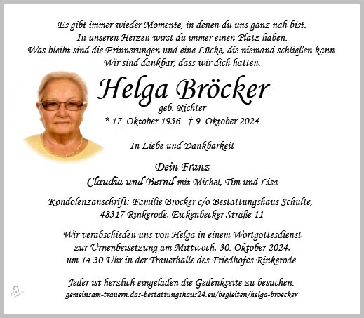 Helga Bröcker