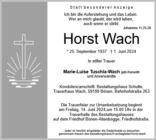 Horst Wach