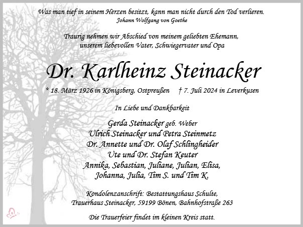 Karlheinz Steinacker