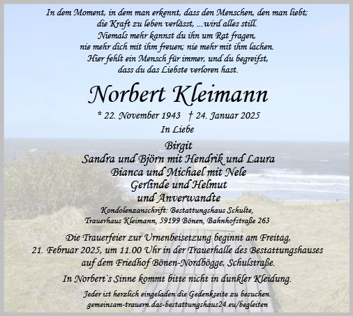 Norbert Kleimann