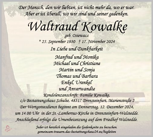 Waltraud Kowalke