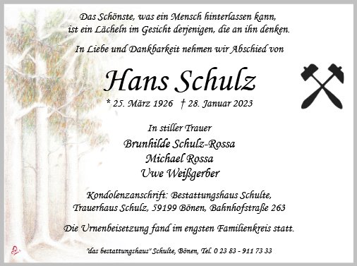 Hans Schulz