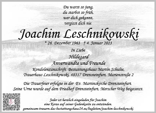Joachim Leschnikowski