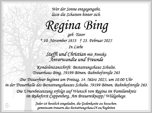 Regina Bing