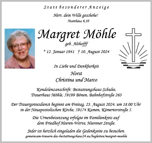 Margret Möhle