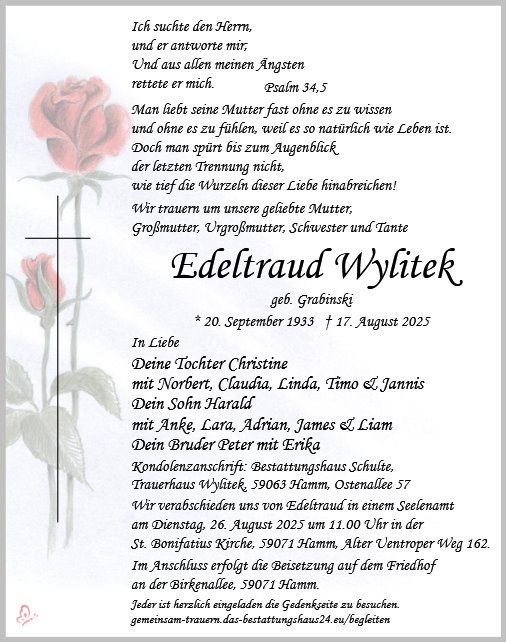 Edeltraud Wylitek