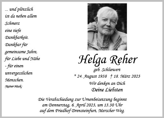 Helga Reher