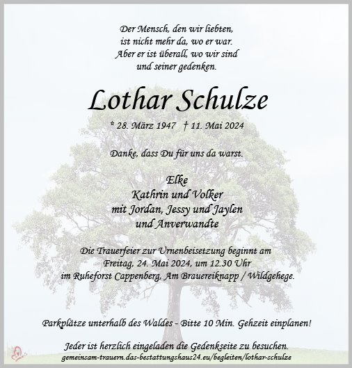 Lothar Schulze