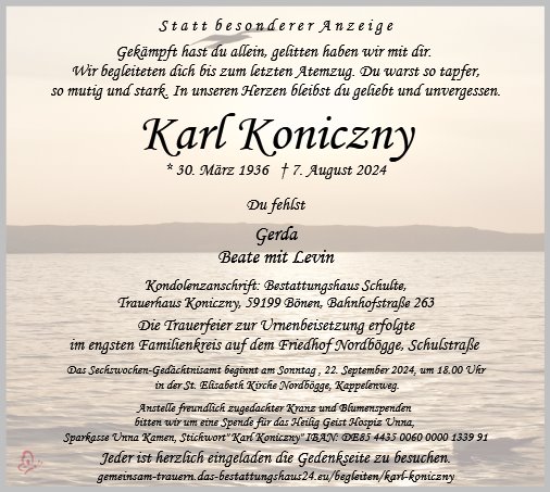 Karl Koniczny