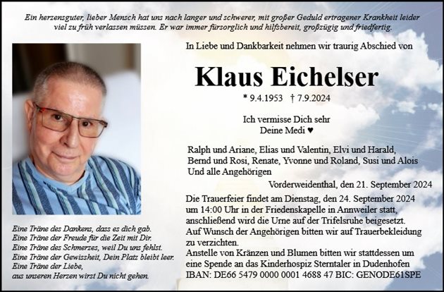 Klaus Eichelser