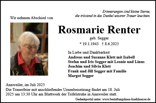Rosmarie Renter