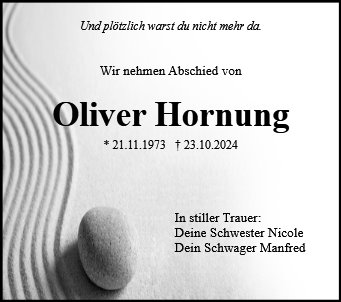 Oliver Hornung