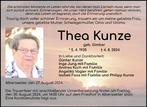 Thea Kunze