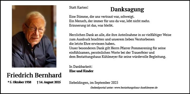 Friedrich Bernhard