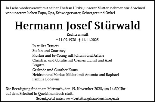 Hermann Josef Stürwald